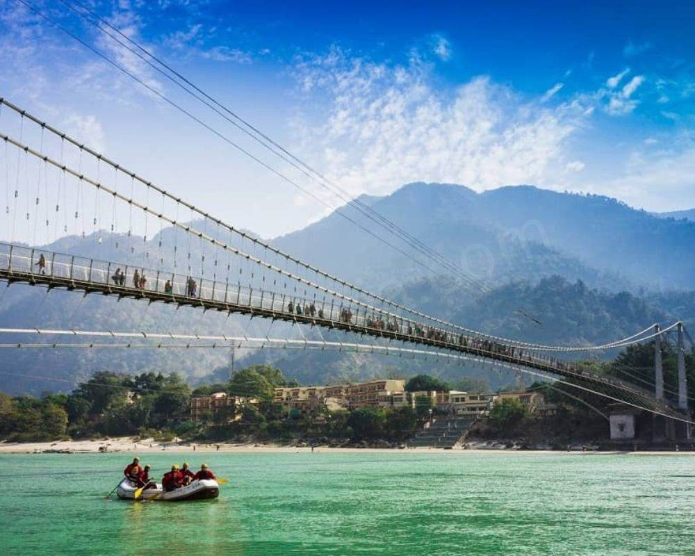 Laxman Jhula and Ram Jhula