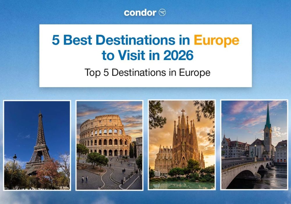 5 Best Destinations in Europe to Visit in 2026