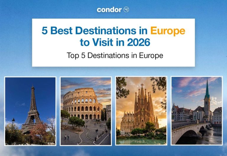 5 Best Destinations in Europe to Visit in 2026