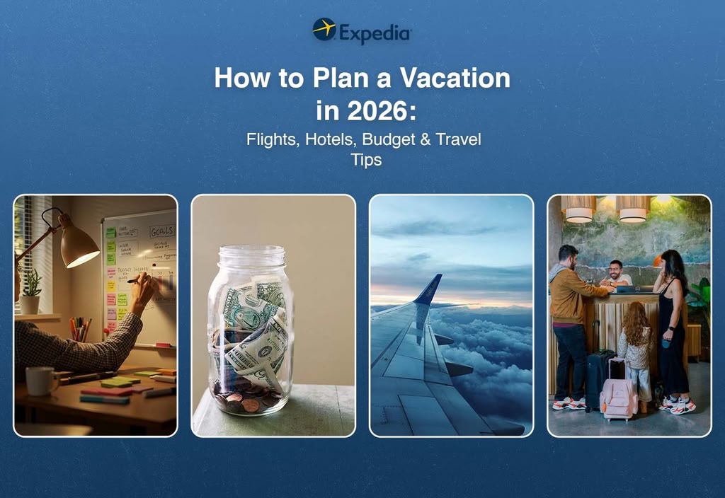 How to Plan a Vacation in 2026 Flights, Hotels, Budget & Travel Tips