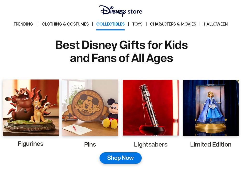 Disney store : Best Disney Gifts for Kids and Fans of All Ages