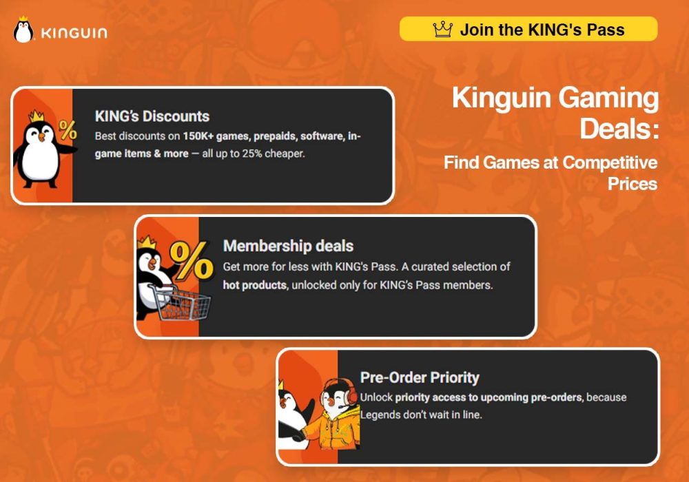 Kinguin Gaming Deals: Find Games at Competitive Prices