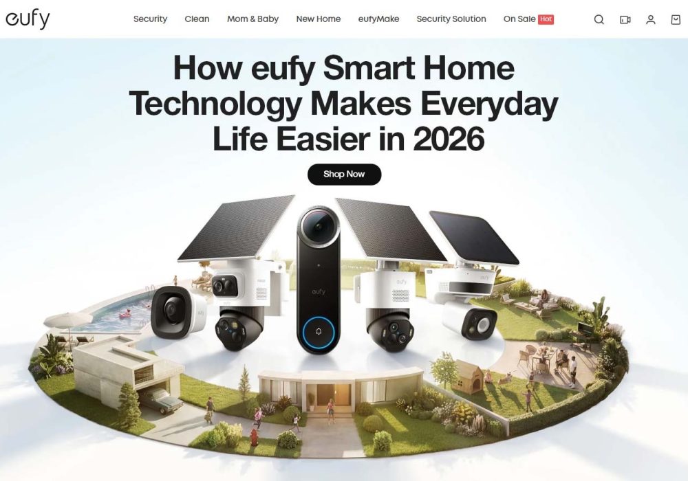 Eufy : How eufy Smart Home Technology Makes Everyday Life Easier in 2026