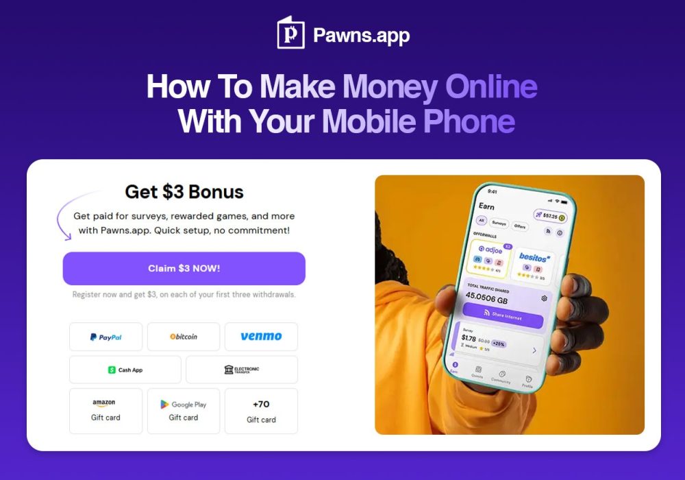 Pawns : How To Make Money Online With Your Mobile Phone